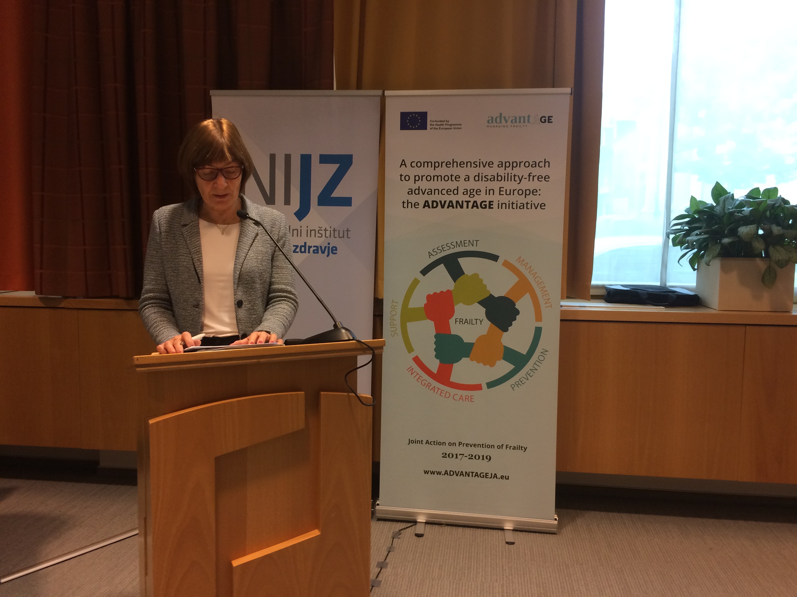 dr. Darina Sedlakova, vodja Urada Svetovne zdravstvene organizacije v Sloveniji